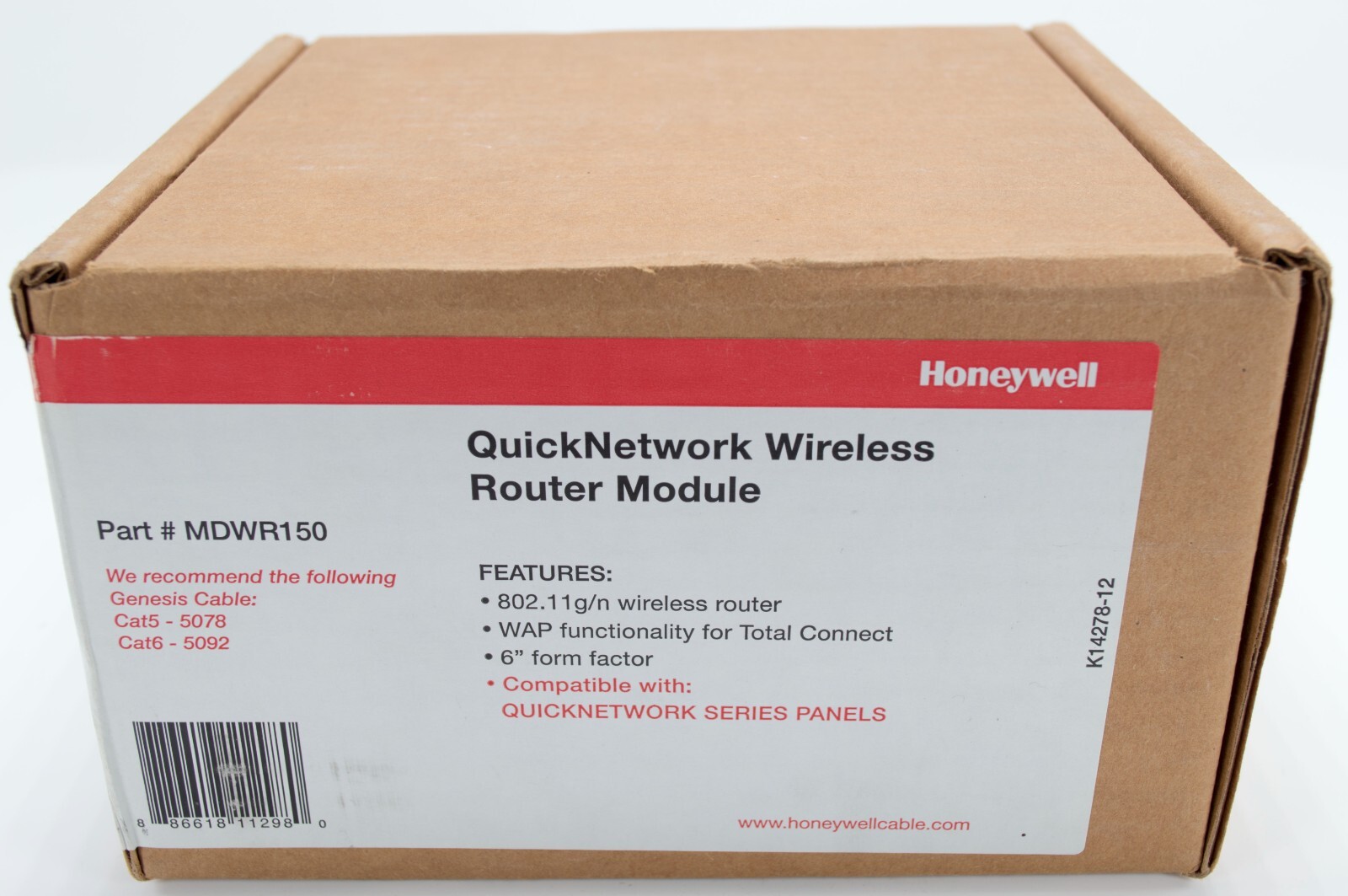 Honeywell QuickNetwork MDWR150 Wireless Router Module