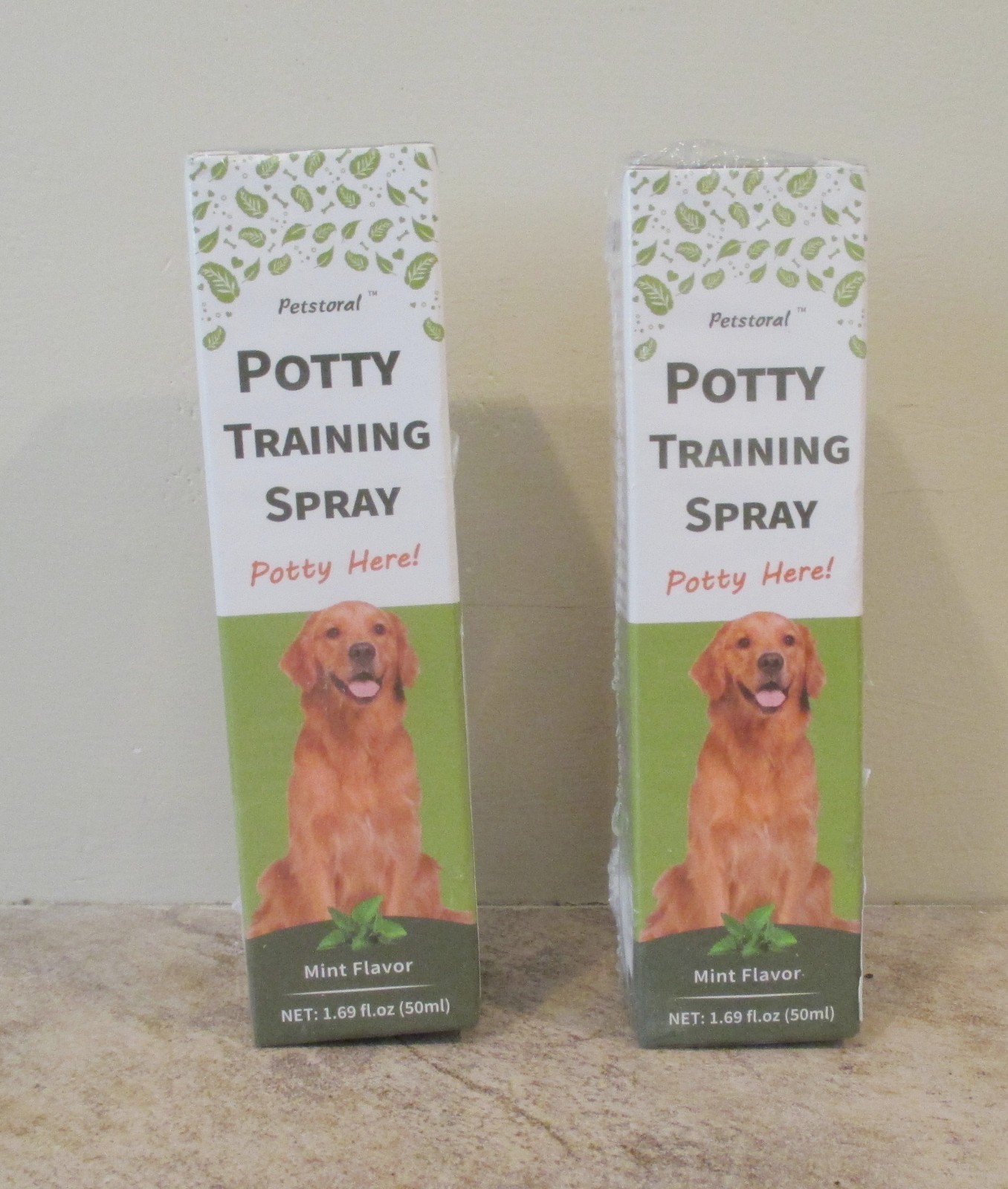 Lot of 2 - Potty Training Spray - Potty Here - 1.69 oz each - NIP