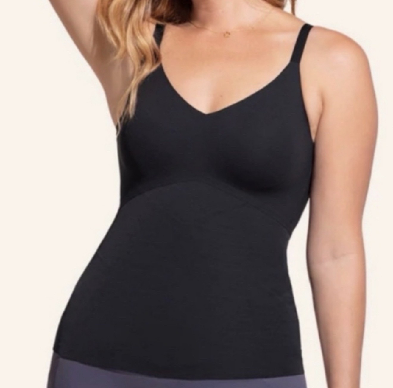 Honeylove Liftwear Cami Shapewear Black Size M Bra Vneck