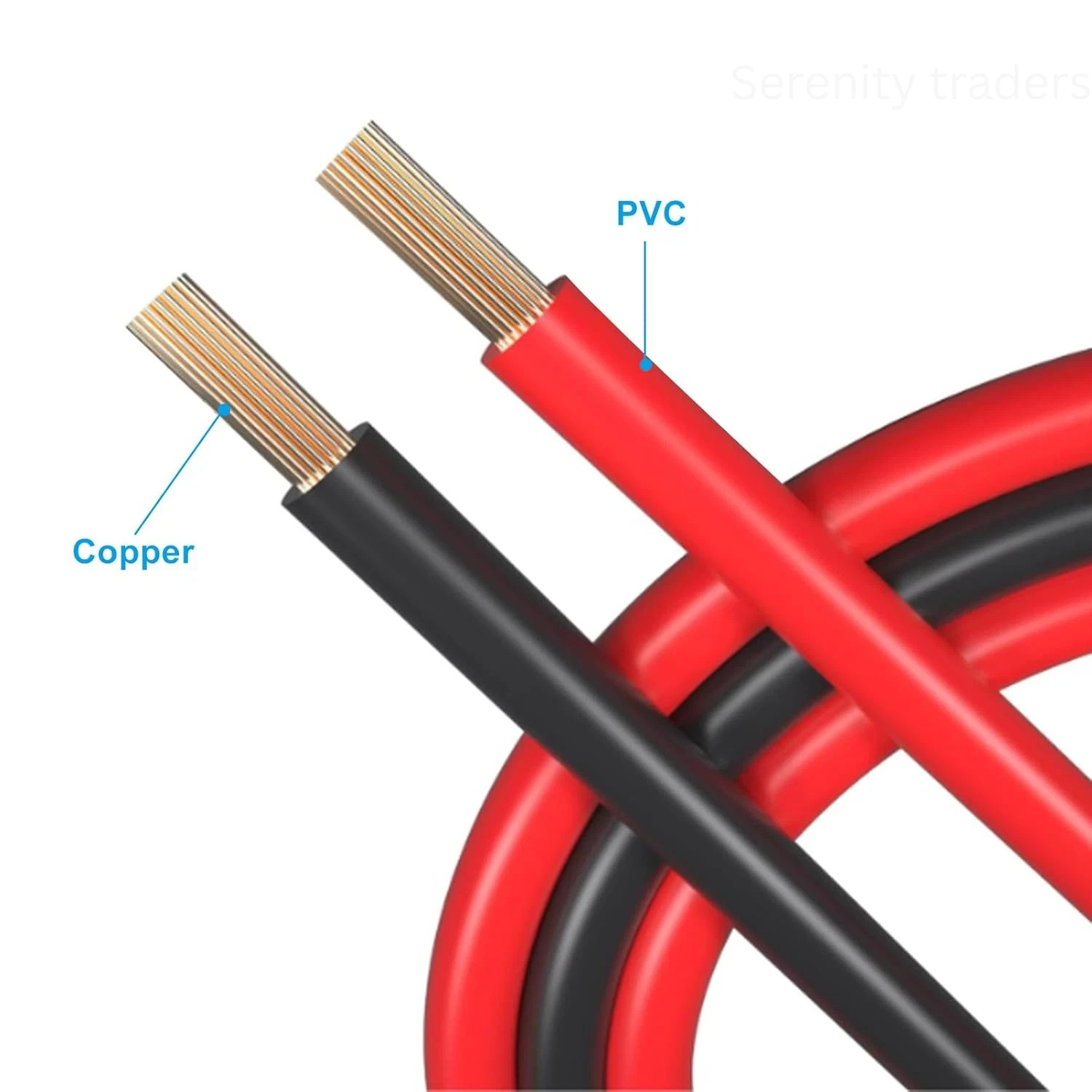 2PCS Alligator Clips Electrical Multimeter Test Leads Wire Cable 3.3Ft 1500V/15A