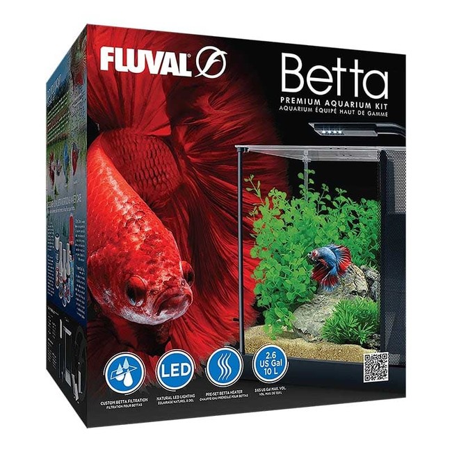 Betta Premium Aquarium Kit (2.6 US Gal / 10 L) - Fluval