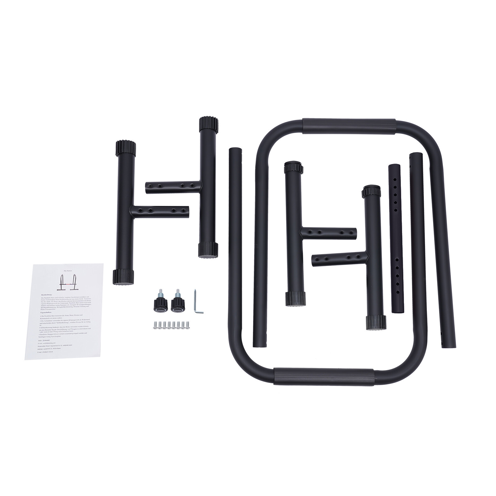 Dip Bar, Adjustable Parallel Bars for Home Workout, Dip Station with (440 LBS)