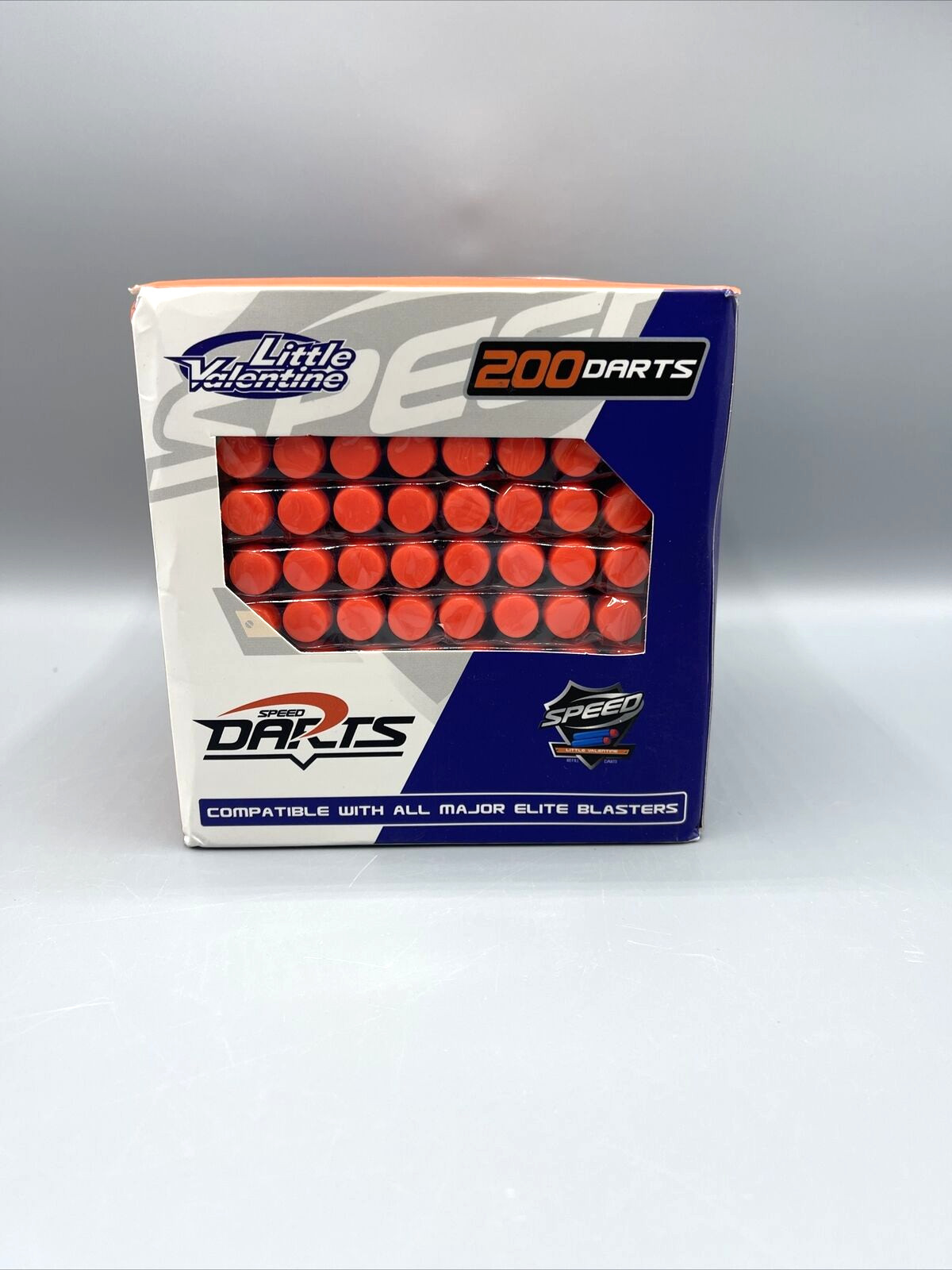 Little Valentine 200 Pack Refill Speed Darts for Nerf N-Strike Guns
