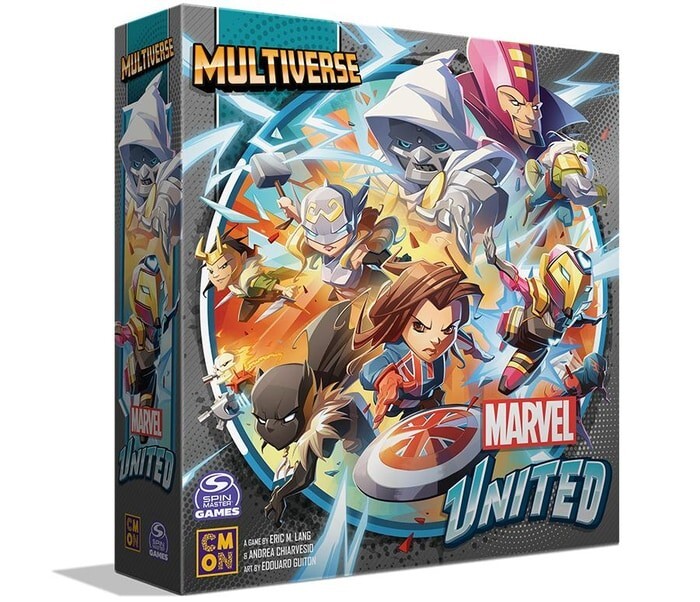 MARVEL UNITED MULTIVERSE CORE BOX Board Game New! CMON Kickstarter Season 3!