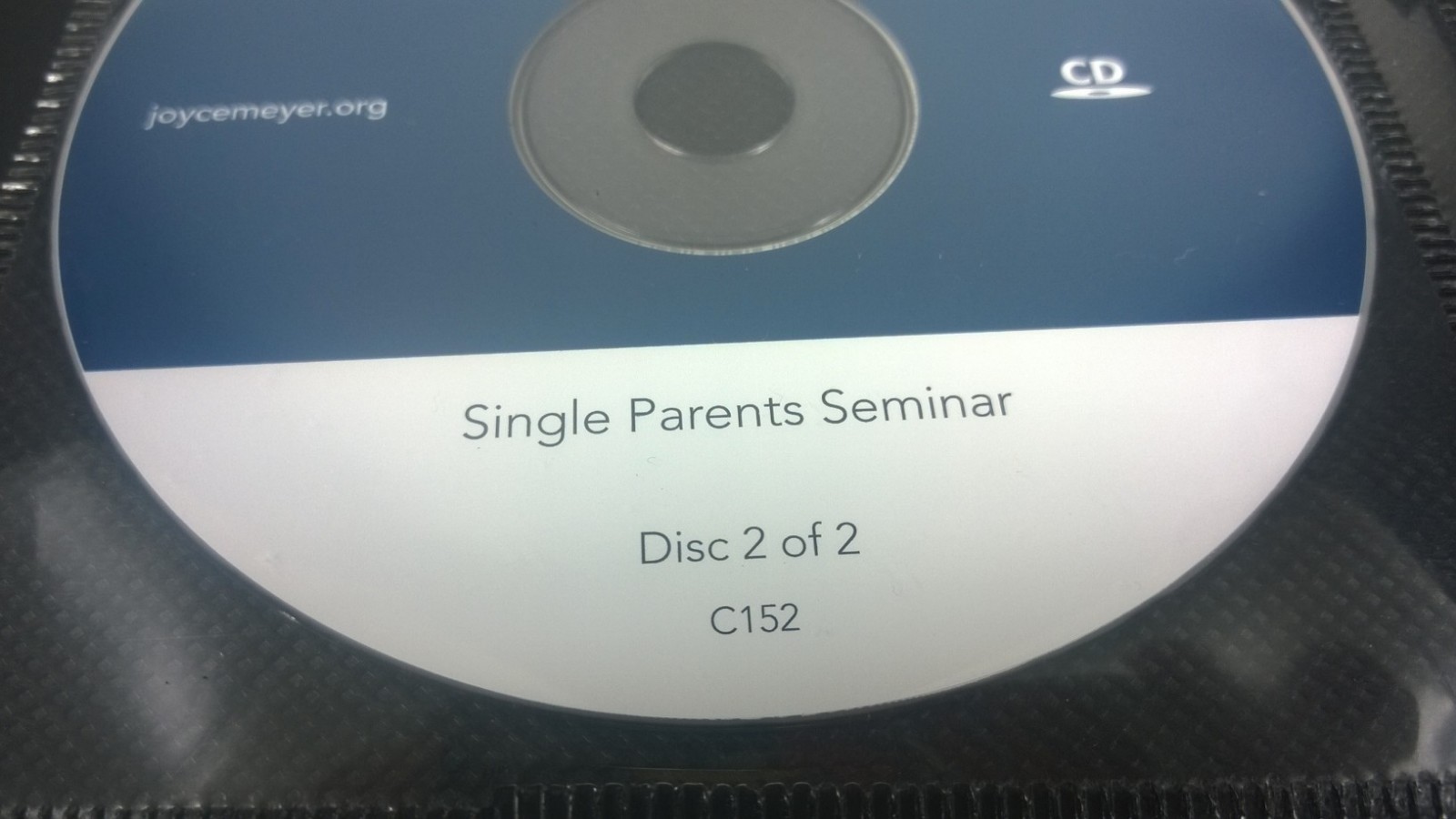 Encouragement For Single Parents Joyce Meyer 2- CD Set
