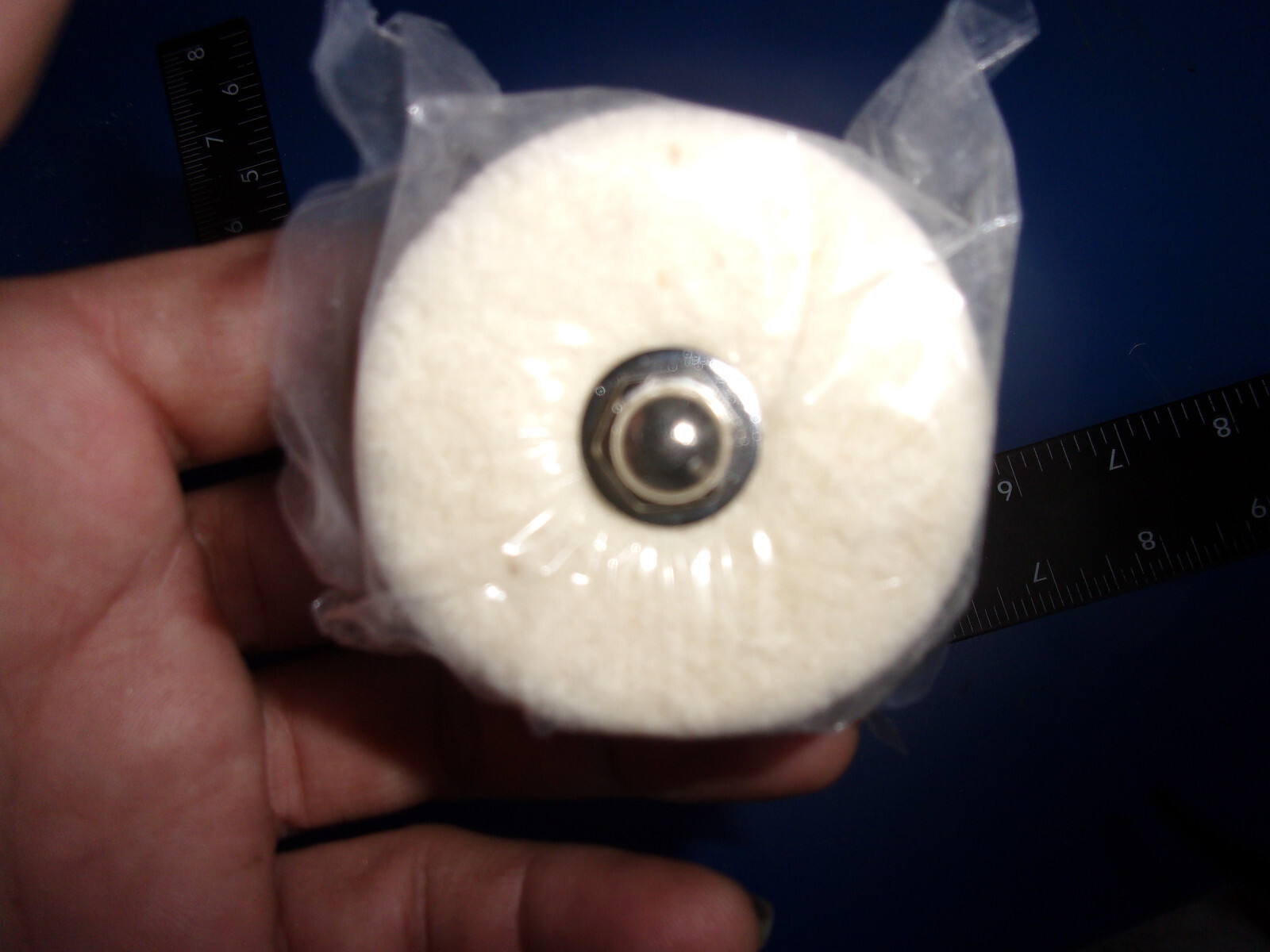 Ships FREE from USA New Bass Kick Drum Felt Beater Head & Rod for your Drum set