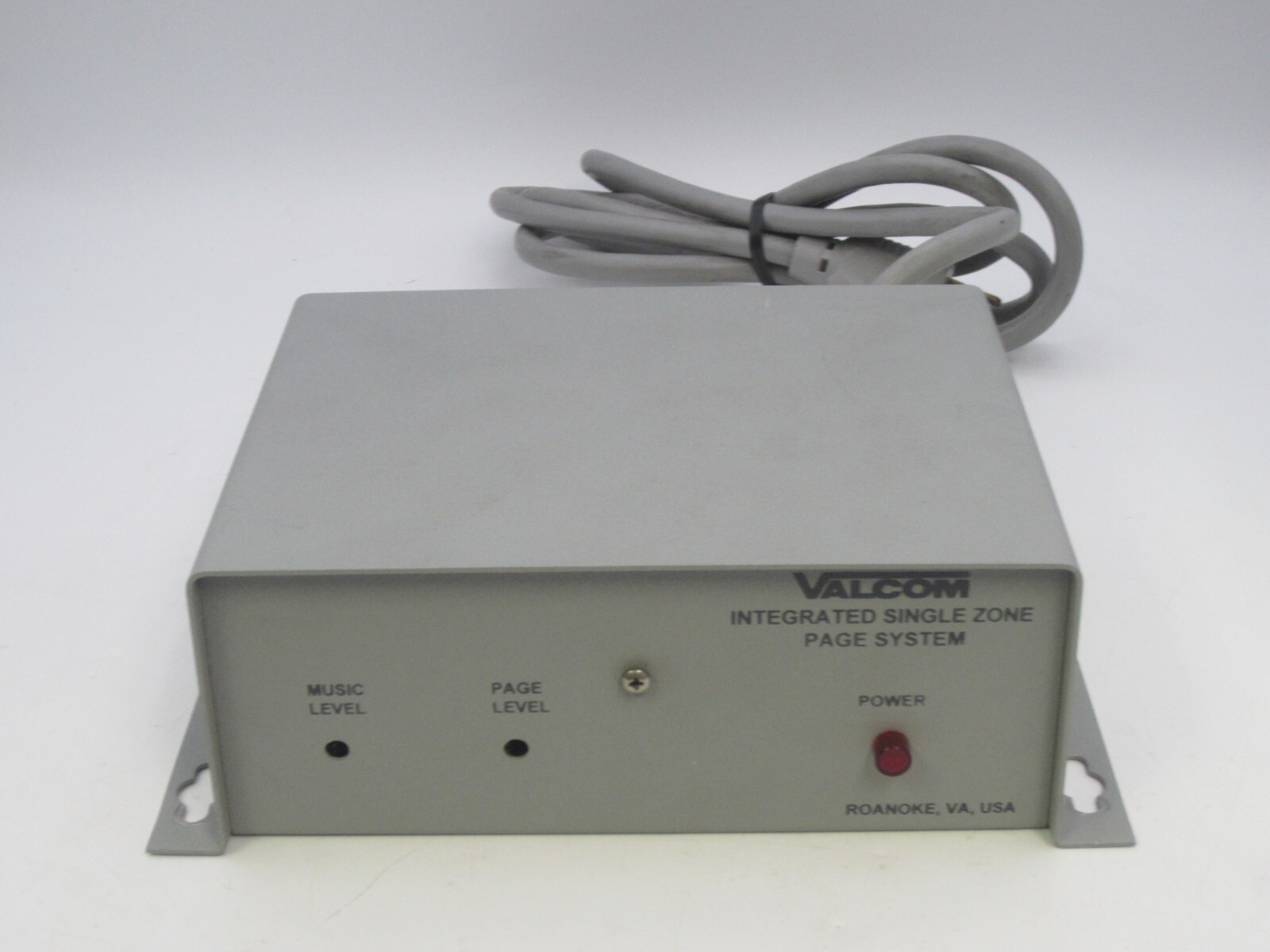 Valcom V-2000 Integrated Single Zone Page System