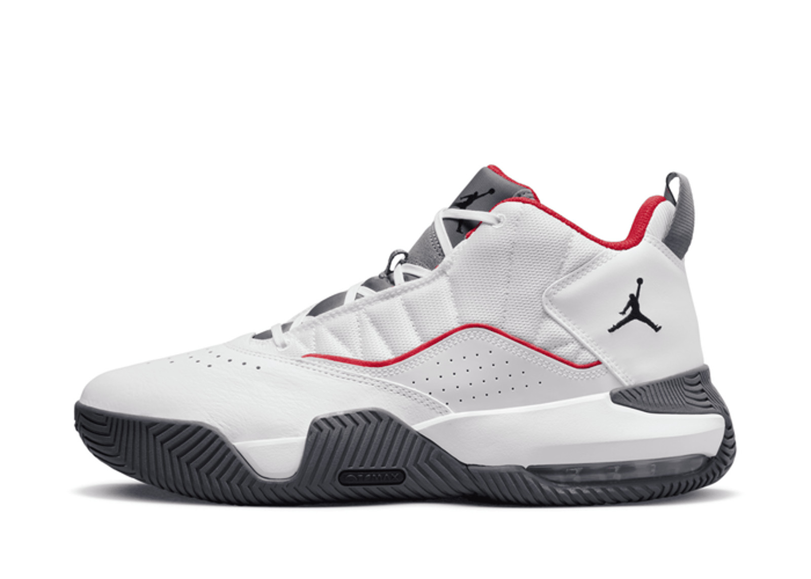 Nike Air Jordan Stay Loyal White Black Light Graphite Red Nby DB2884-105 Men's