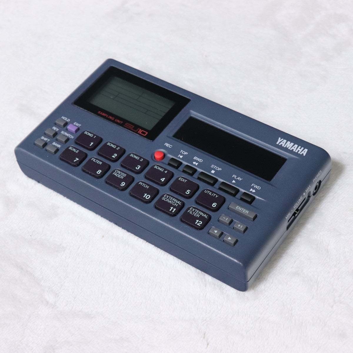 YAMAHA SU10 Sampling Unit Portable Sampler MIDI Ribbon Controller w/Box Manual