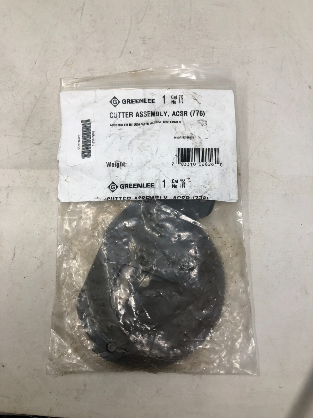 GREENLEE 776 20 Cutter Assembly Only