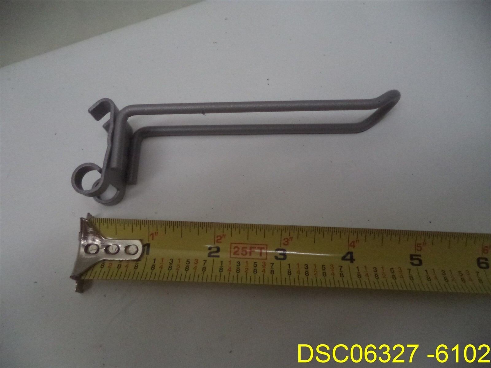 Qty = 78: NEW Shelf Display Hanger Hooks, 4 1/2", 1" wide, 5" total length