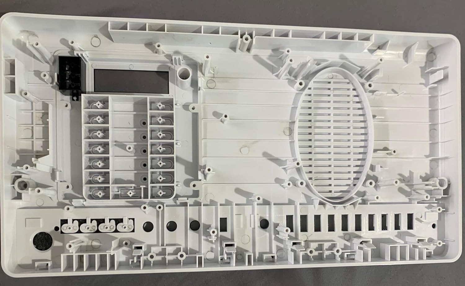 Easy Installation Bright White Replacement Faceplate for Nutone Intercom Systems