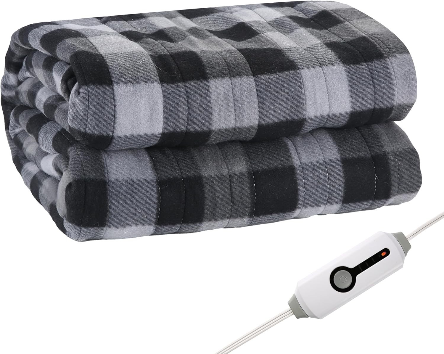 Electric Heated Blanket Full Size 72"x84",Fast Heating Throw Soft Plush