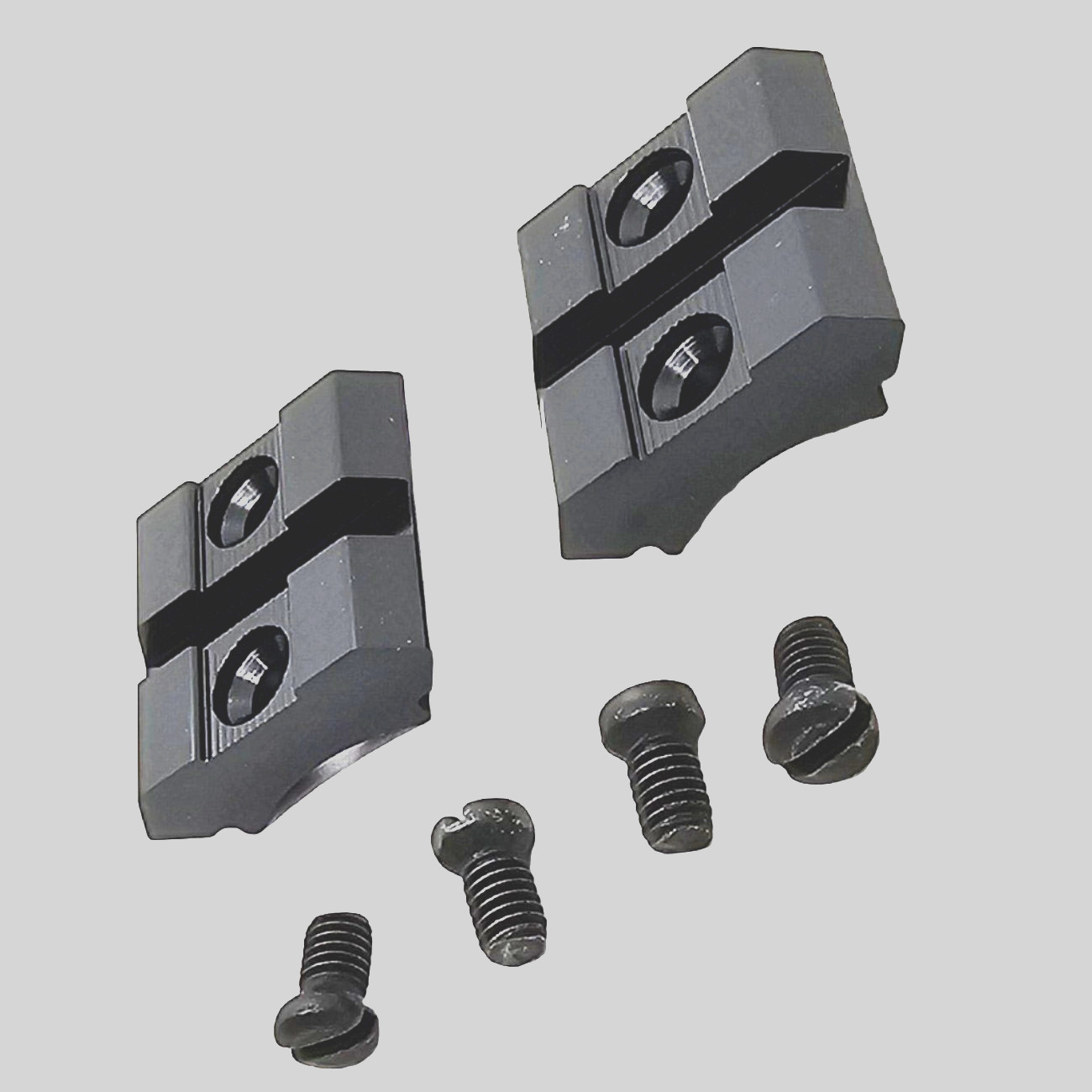 2x Scope Mount Base Fits Savage Mark II / Mark I – CNC Aluminum, Anodized Black