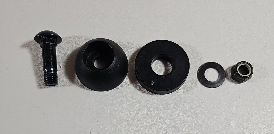 AB Lounge 2 OEM Pivot Bolt Nut Bushing Washer Replacement Hardware Set
