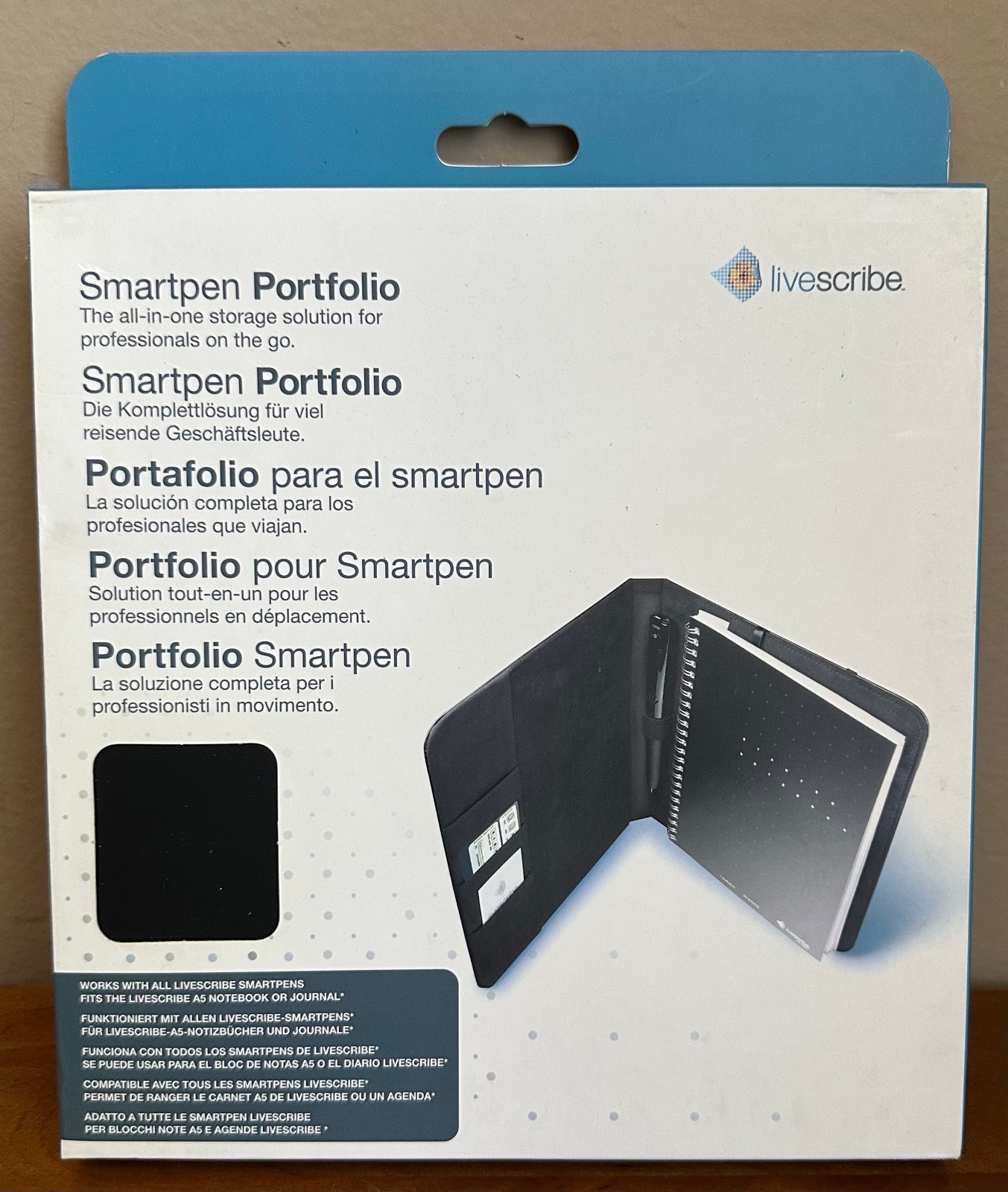 Livescribe Smartpen Professional All-In-One Storage Solution Portfolio 892515002