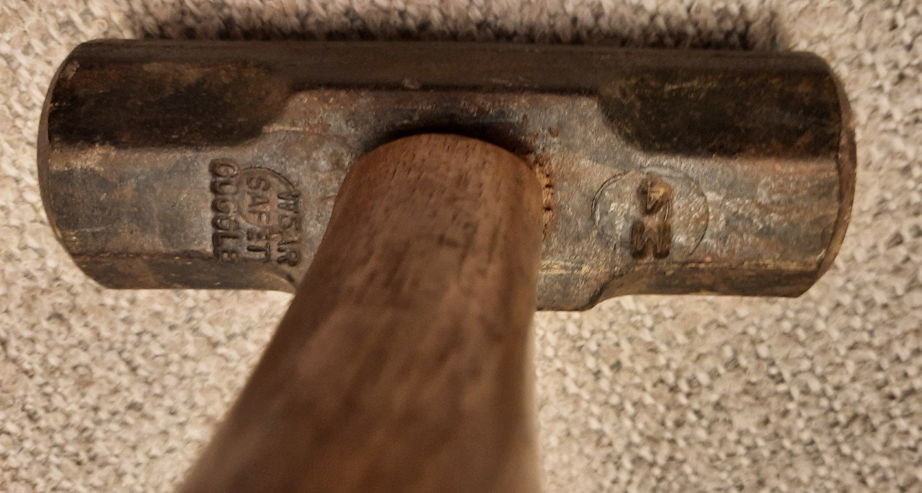 Vintage 4lb Sledge Hammer Marked M4