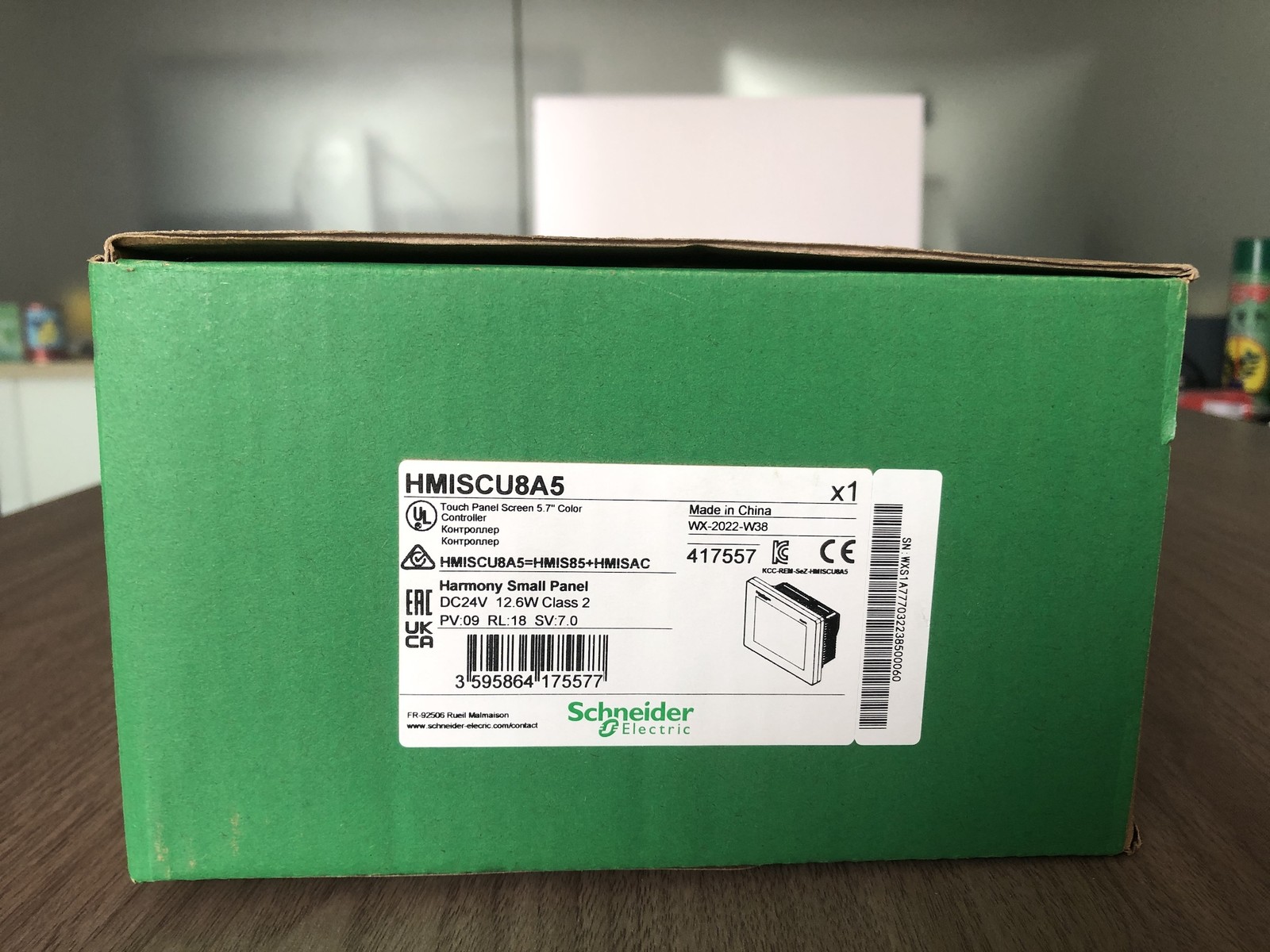 1PC New Schneider HMISCU8A5 5.7'' Touch Screen HMI Controller In Stock #W