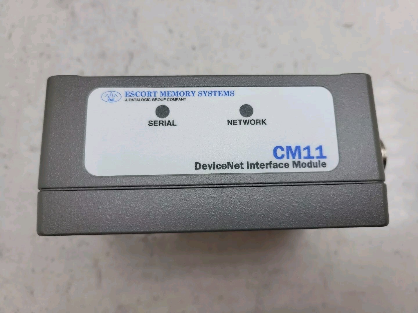 Escort Memory Systems CM11 DeviceNet Interface Module