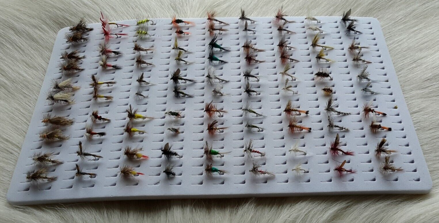 Fly Tying Foam. Fly Box Foam Insert Large.. (2) sheet Combo.