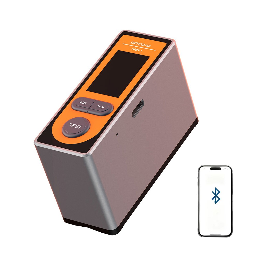 GOYOJO Handheld Digital Roughness Gauge Bluetooth Ra Rz Rq Rt Profilometer