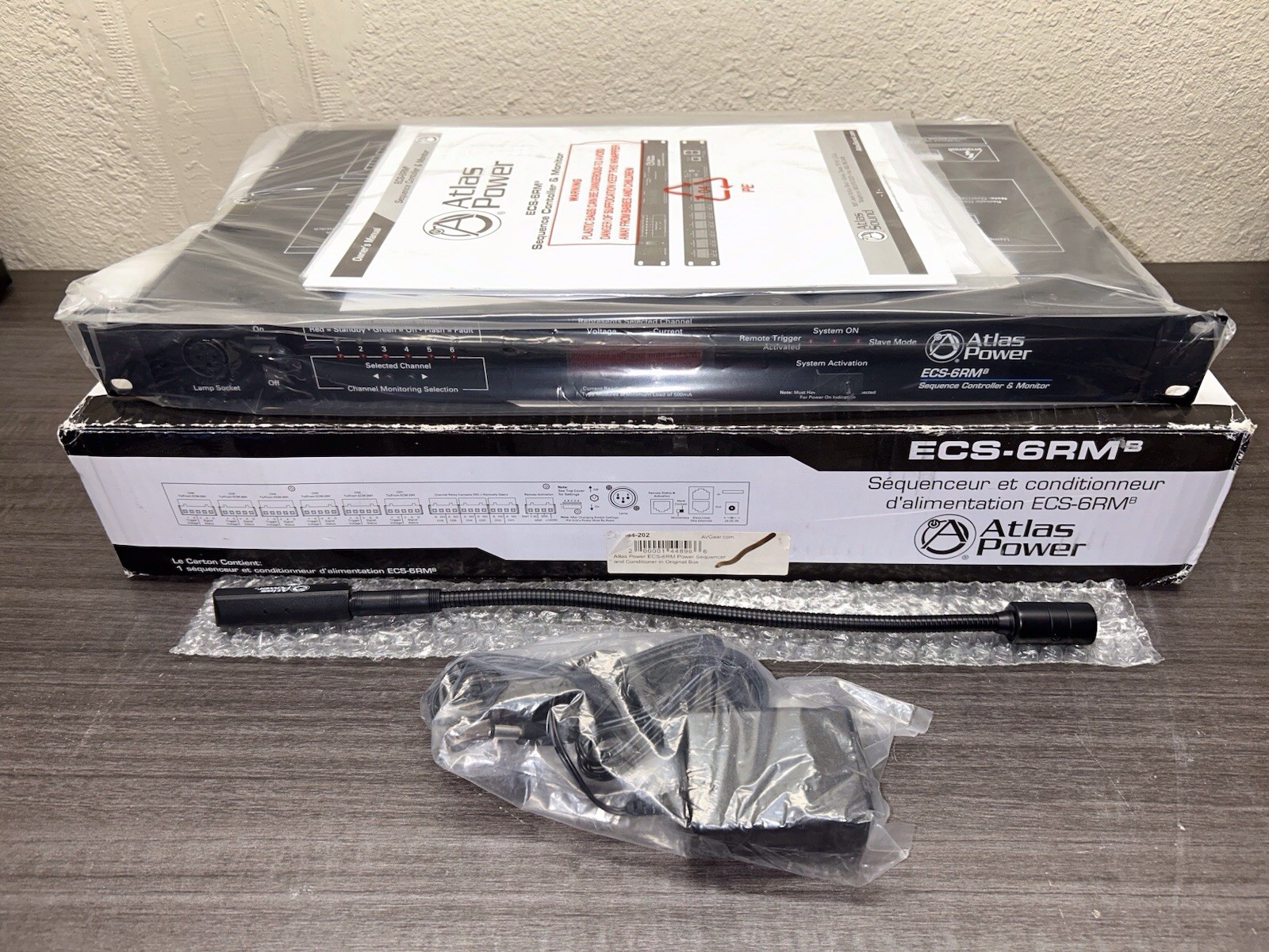 Atlas Power Sequence Controller & Monitor ECS-6RM          #D693