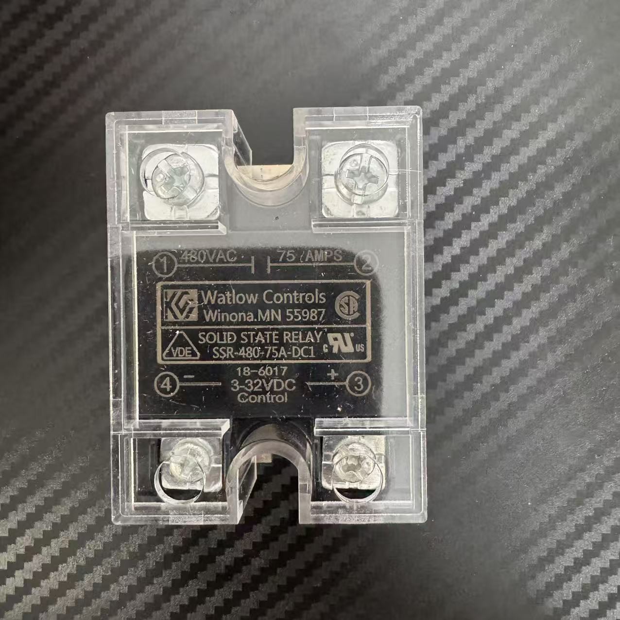 1PCS NEW FOR Watlow Controls Solid State Relays SSR-480-75A-DC1