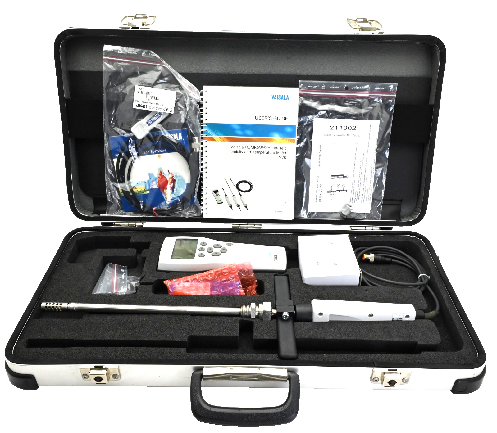 Vaisala MM70 MMP78A Hand-Held Moisture Meter for Lubrication and Hydraulic Oils