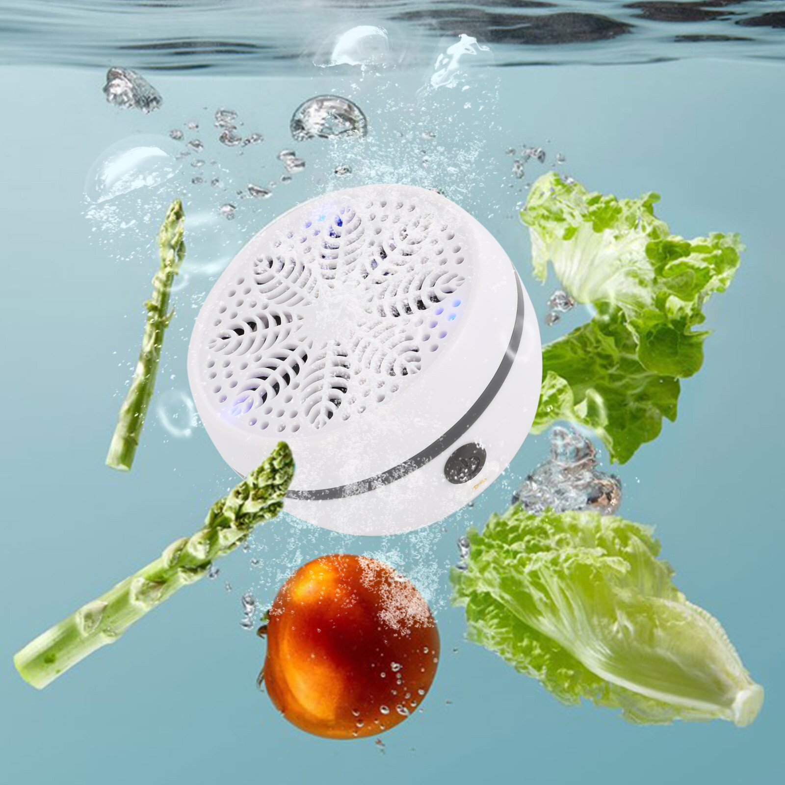 PX7 Waterproof Fruit and Vegetable Cleaning Machine 8L Purification Capacity