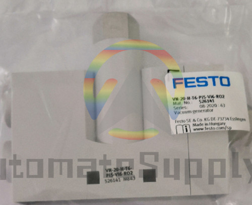 1PCS NEW FESTO VN-20-H-T6-PI5-VI6-RO2 526141 Vacuum Generator
