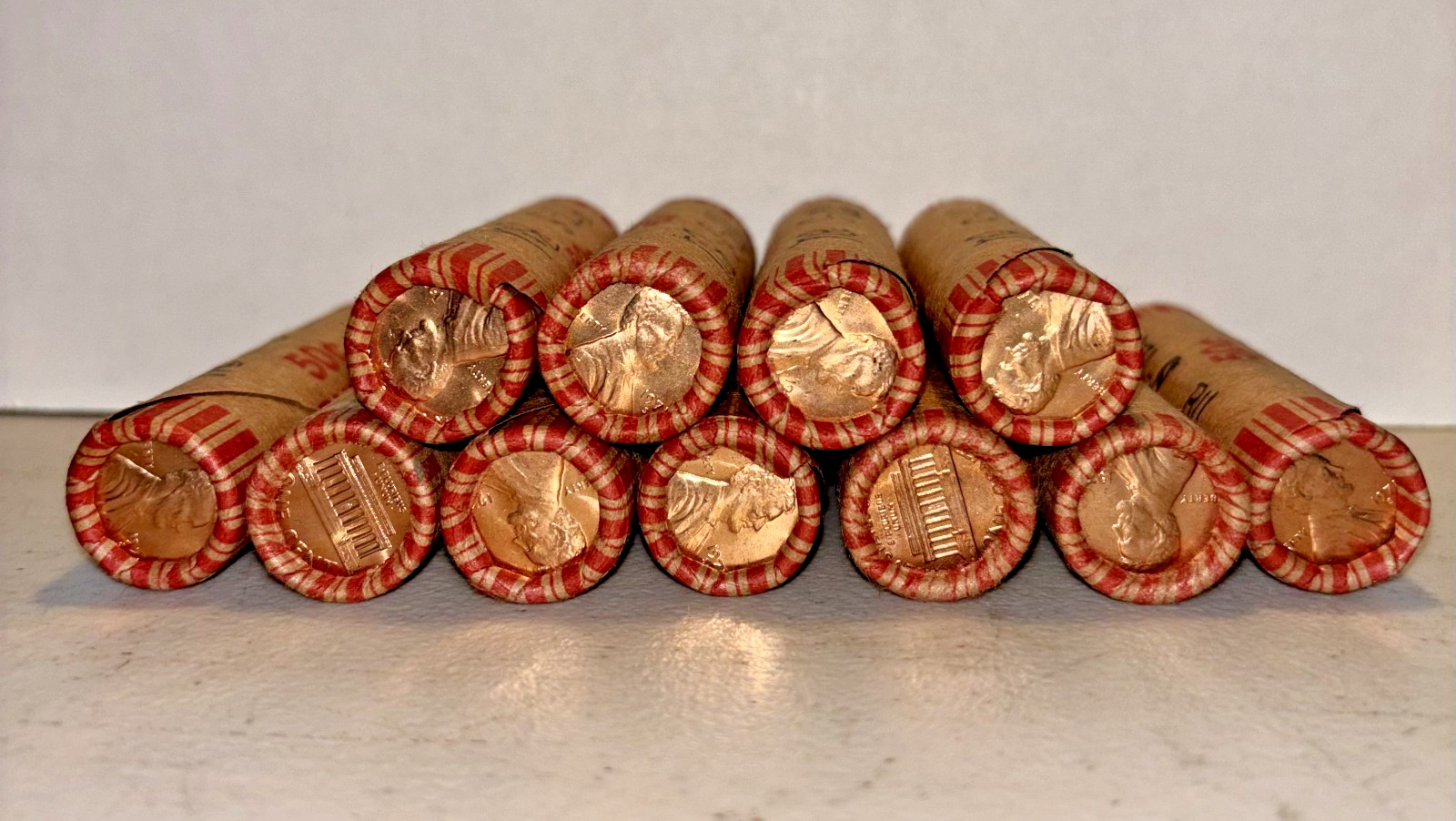 1971 S - Lincoln Memorial Cent Roll BU