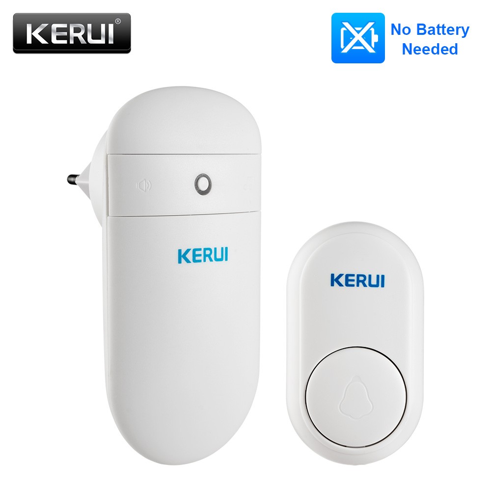 No Batteries Needed Wireless Security Doorbell 330Ft Coverage 52 Pleasant Chimes