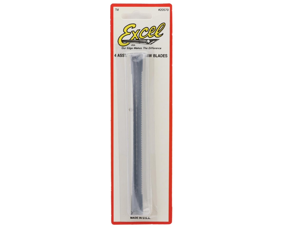 Excel Assorted Coping Saw Blades (4) [EXL20570]