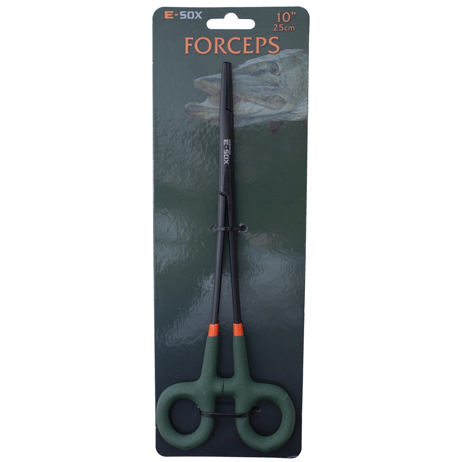 Drennan E-SOX Long Forceps 25cm - 10" - Apex Predator Tools - New 2025