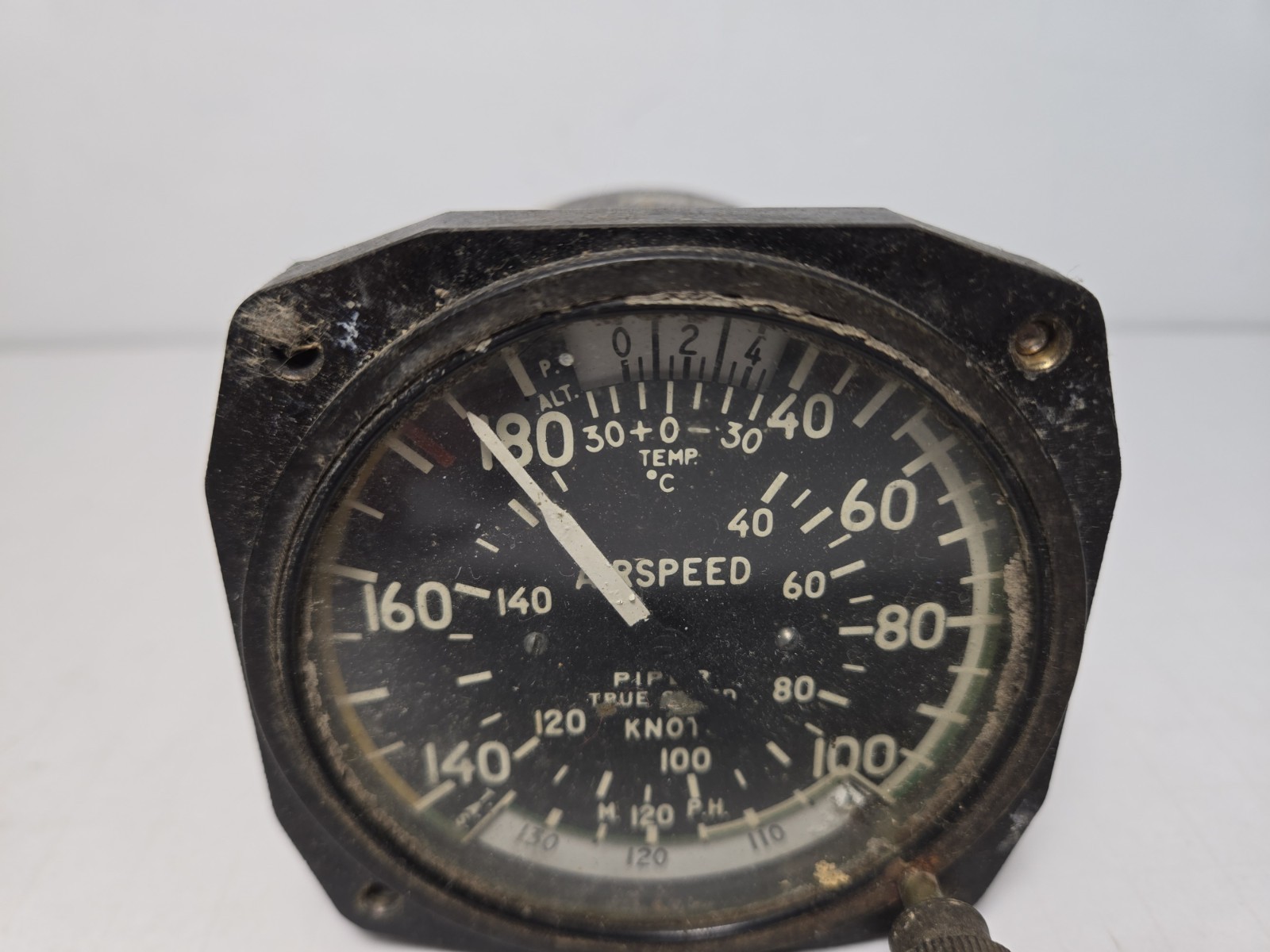 AEROMARINE INSTRUMENTS AIRSPEED INDICATOR P/N AS-391A