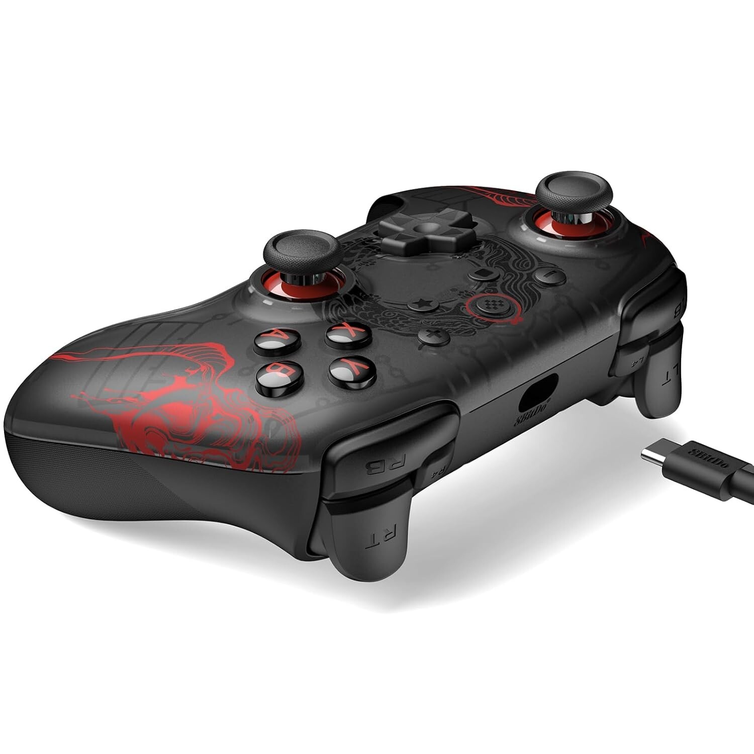 8Bitdo Ultimate 2C Wired Controller for Windows PC and Android, with 1000Hz Poll