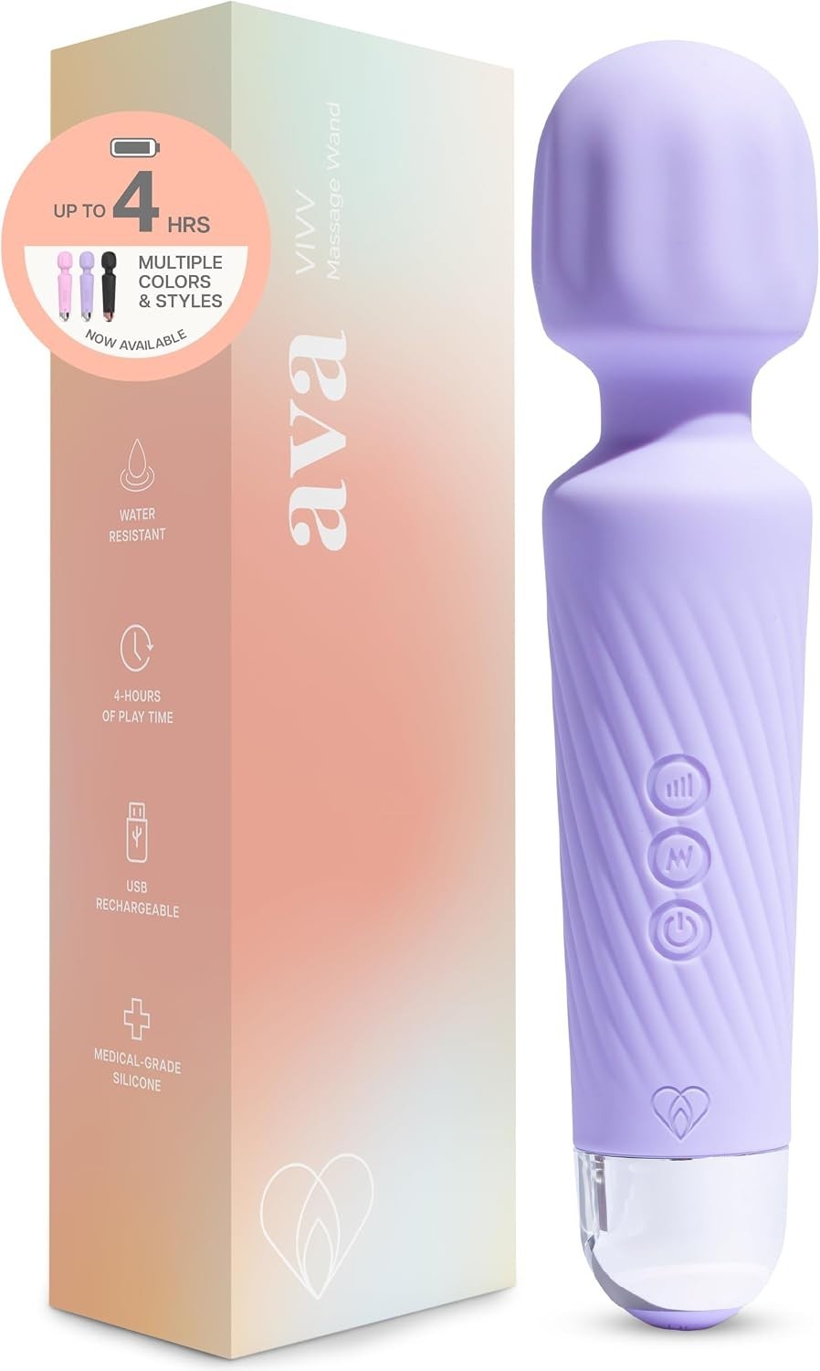 Vibrating Sex Toy for Women, Waterproof Silicone Clitoral Massager
