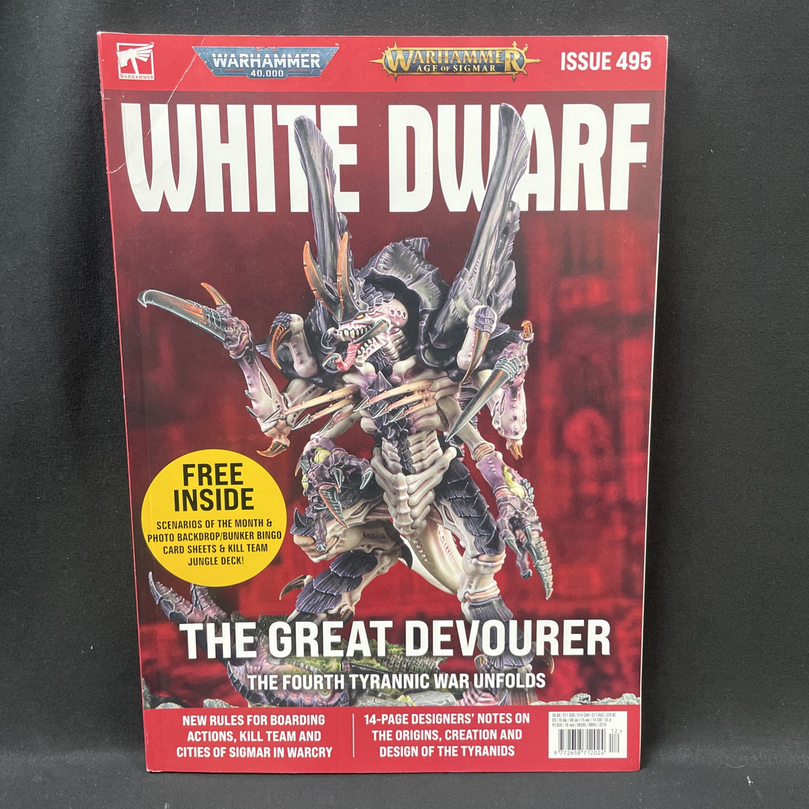 Games Workshop Warhammer White Dwarf Magazine Issue 495 New