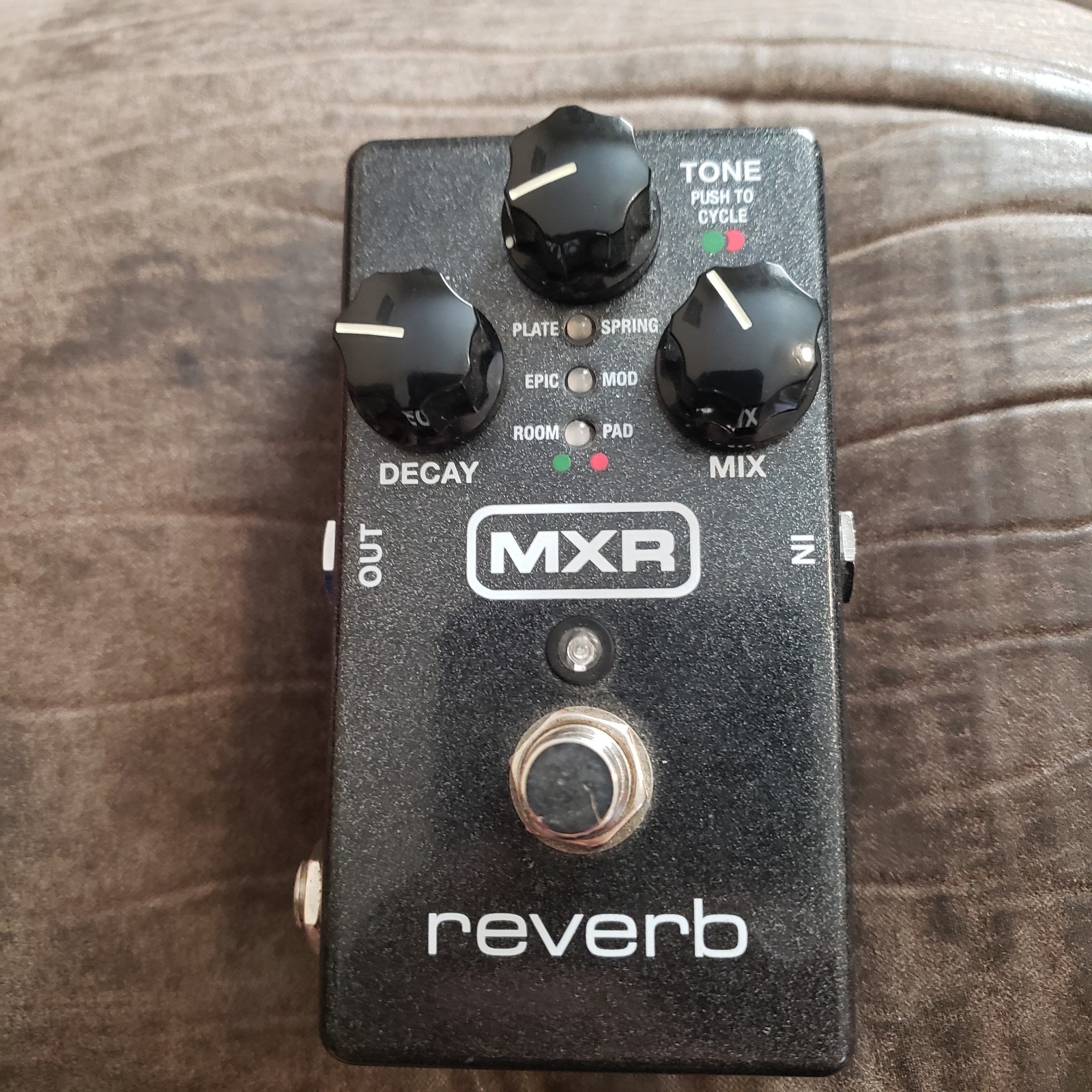 MXR M300 Reverb Guitar Effects Pedal Only Tested And Works.