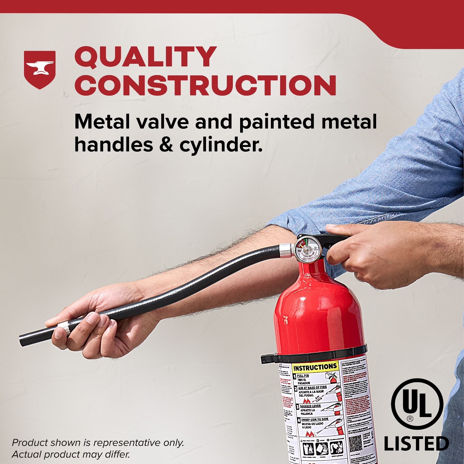 Kidde Fire Extinguisher for Home, Residential 2A10BC
