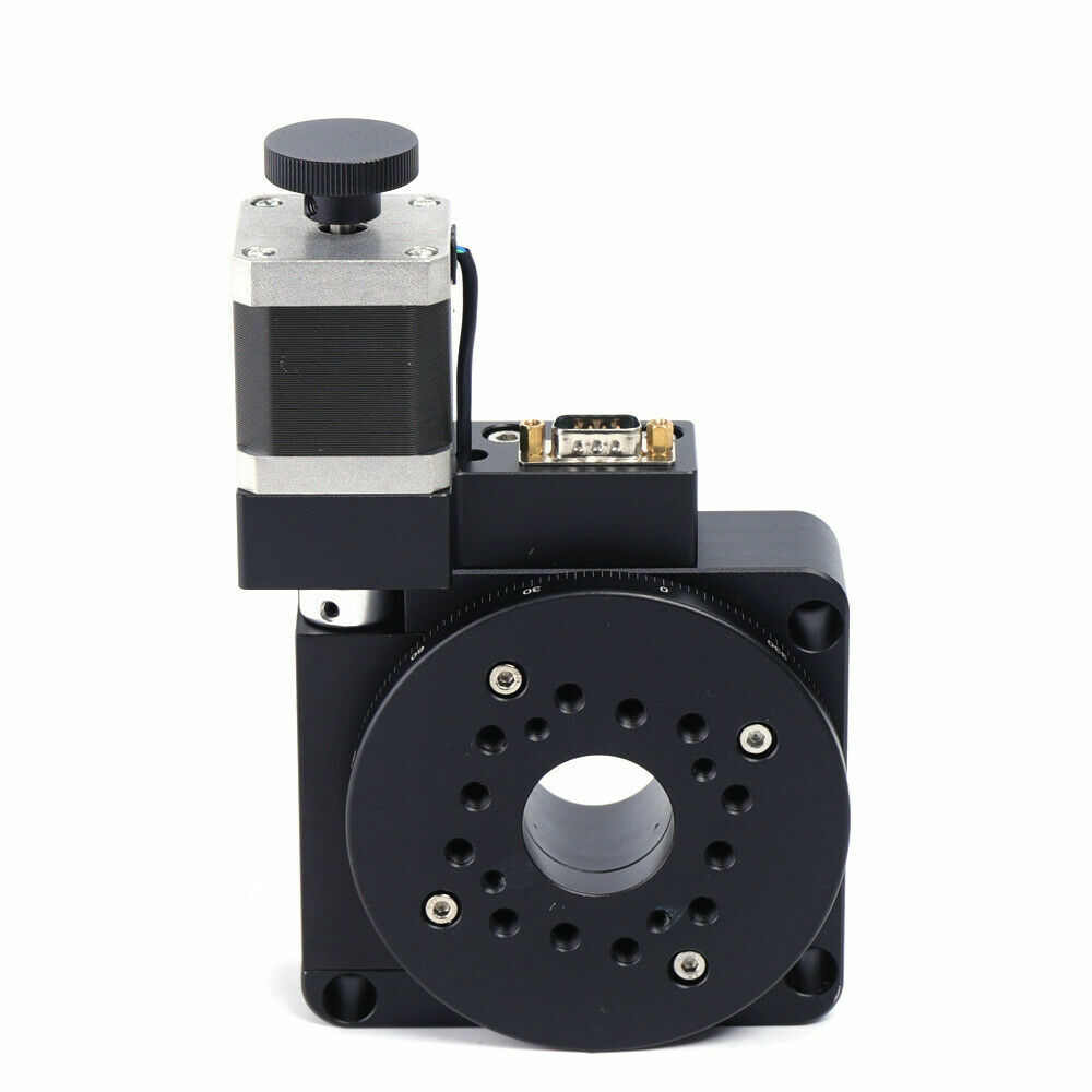 HT03RA100 Motorized Rotary Stage 360° Electric Rotating Platform 100mm