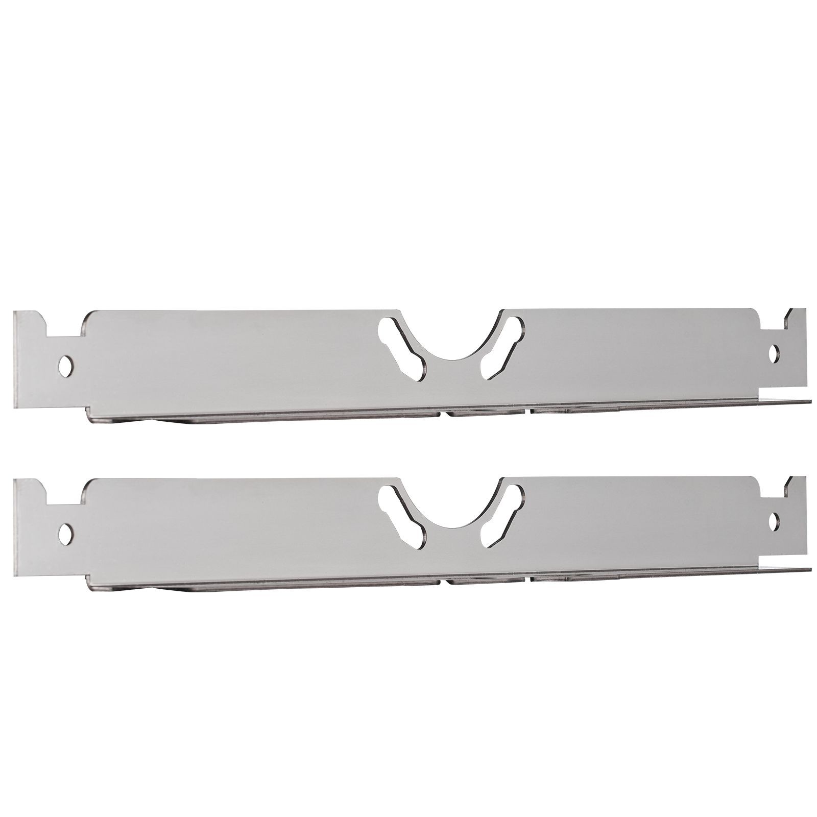 Stainless Wheel Alignment Toe Plates 2-Pack w/ 2 Tapes