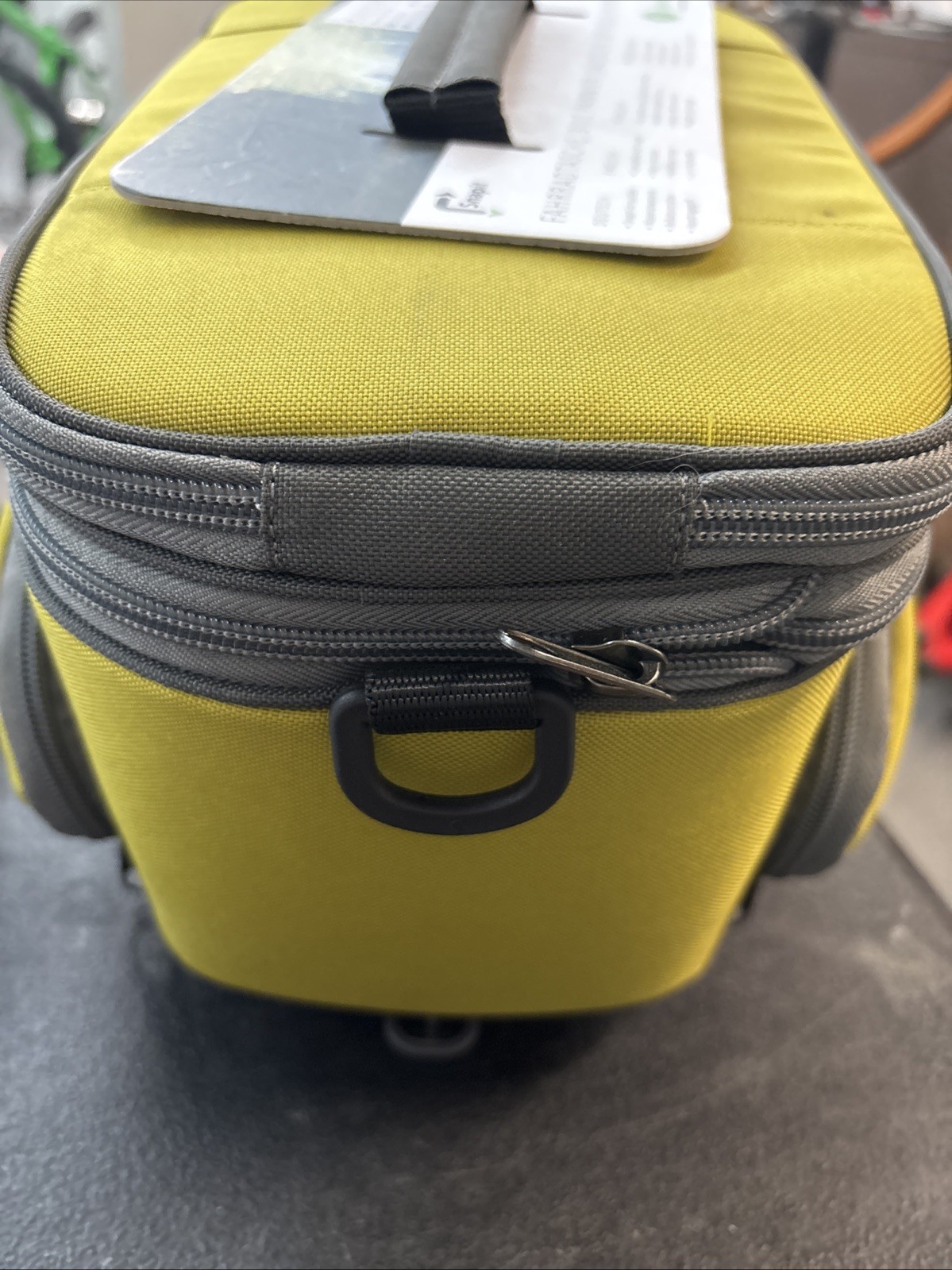 Bag Racktime Trunk Talis Plus 2.0 Yellow/Grey snap it