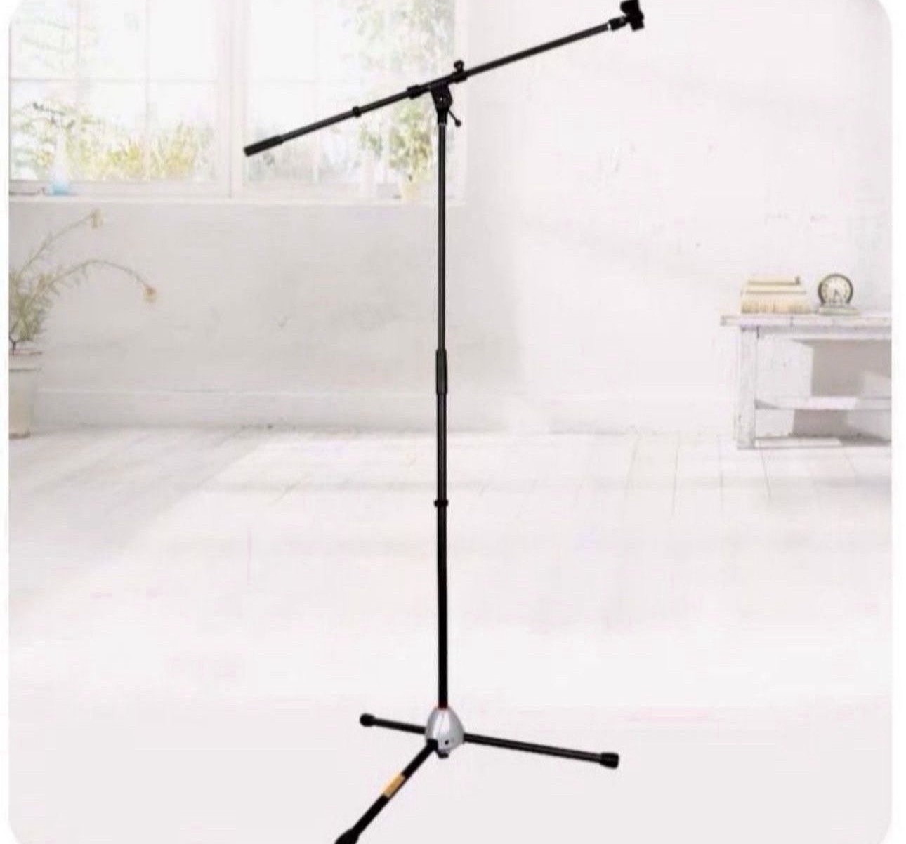 FITUEYES MICROPHONE STAND Heavy-Duty Tele-Boom Mic Stand