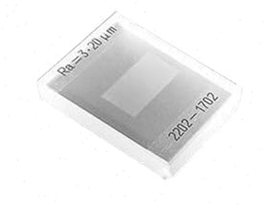 Standard Roughness Calibration Block Multi-Engraved Lines Square Wave Ra 3.2μm