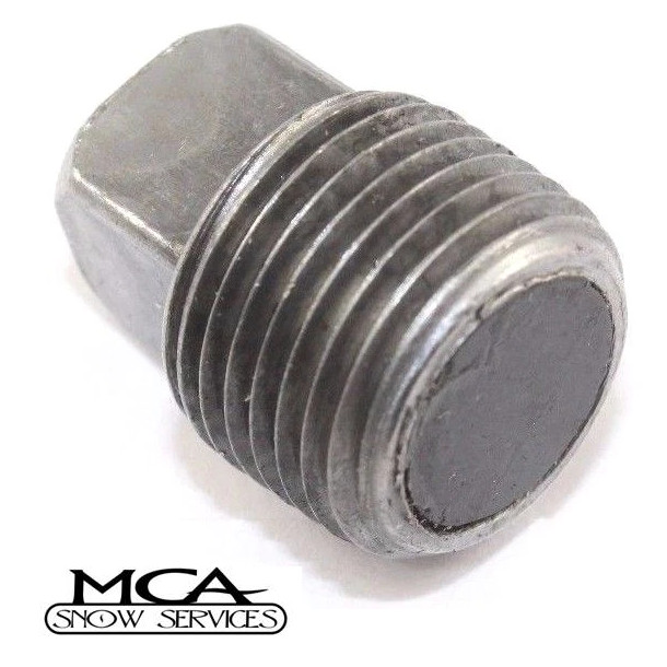 BOSS SNOW PLOW MAGNETIC DRAIN PLUG SQUARE HEAD HYD01712