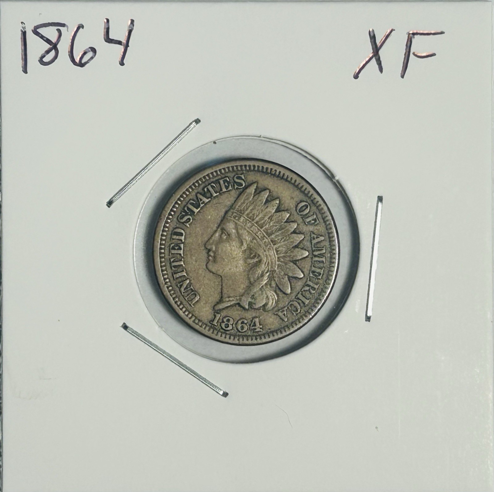 1864 Indian Head Cent Coin