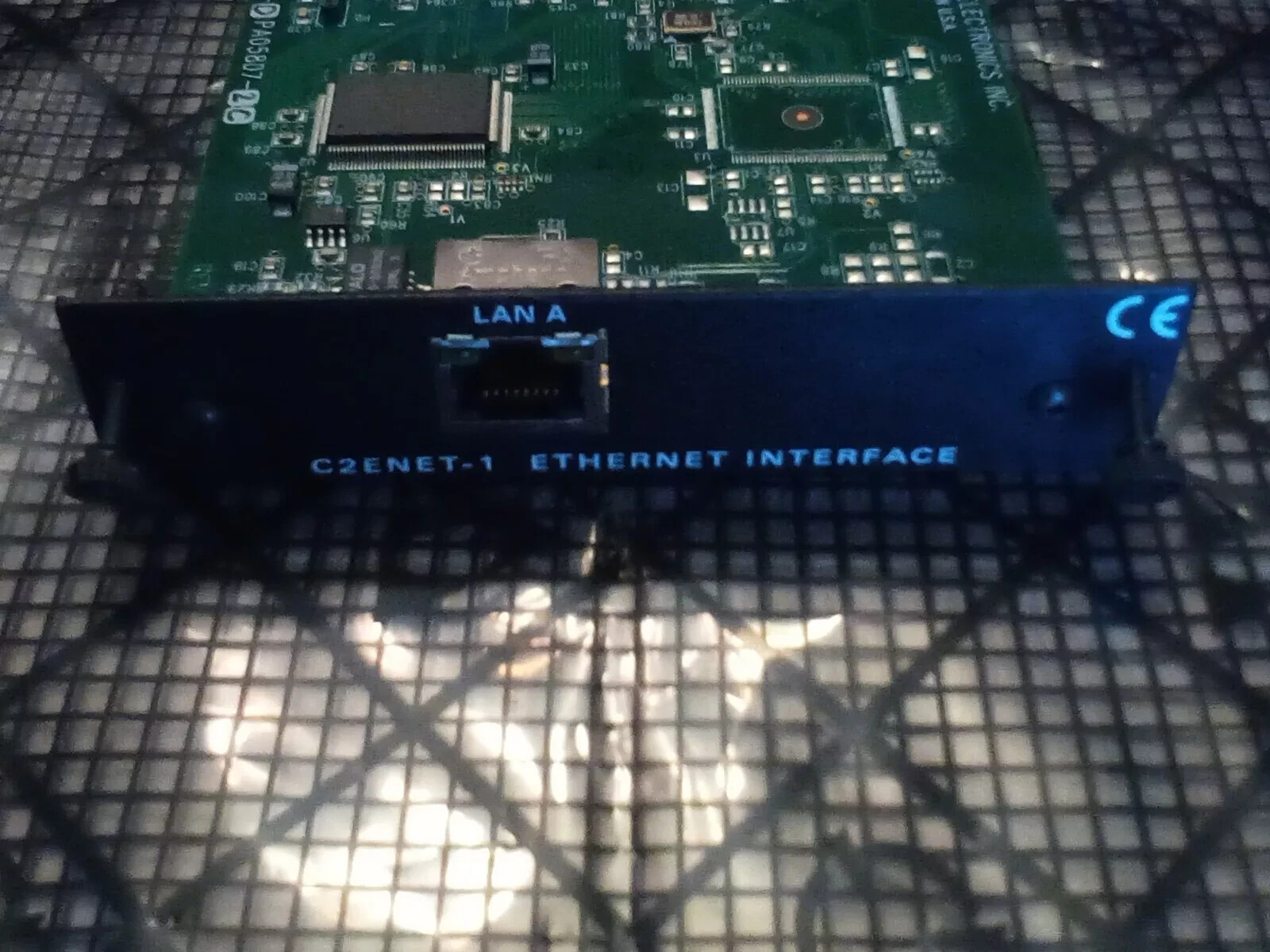 CRESTRON C2ENET-1 C2 ENET-1 SINGLE PORT ETHERNET  Card PRO2 AV2 PAC2 one card
