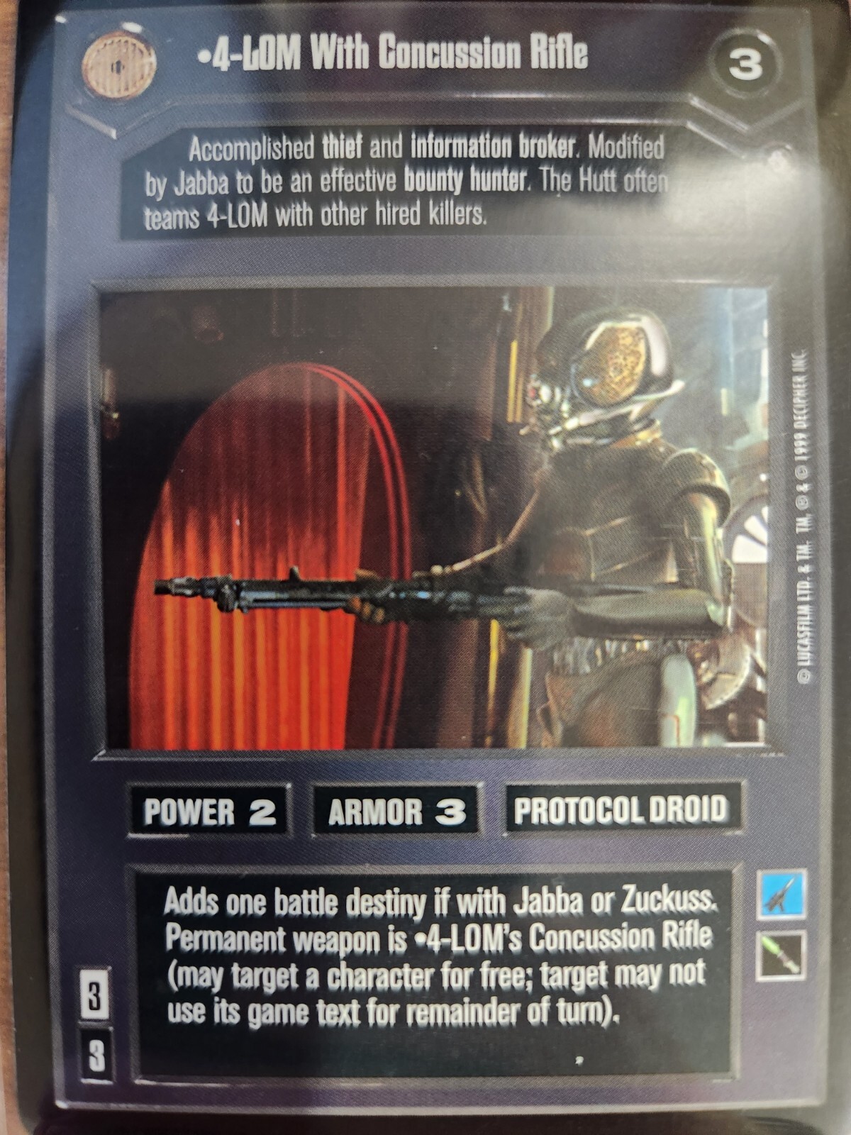 Star Wars CCG Promos Enhanced Jabba's Palace Select Choose Your Card