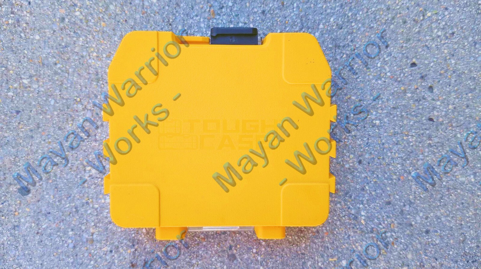 2 each Genuine Dewalt Mini Tough Case - Bits Storage Organizer - Yellow